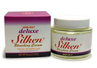 DeLuxe Silken Non-oily Bleaching Cream 2.25 oz   
